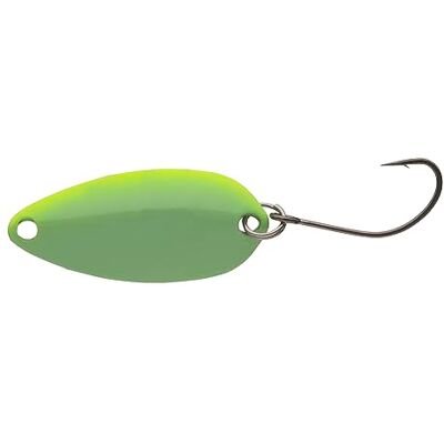 Daiwa Presso MVR, Cuiller Ondulante, Leurre de Pêche, 2,8cm, 2,4g, Cream Glow, - Publicité Daiwa Presso MVR, Cuiller Ondulante, Leurre de Pêche, 2,8cm, 2,4g, Cream Glow, - Publicité