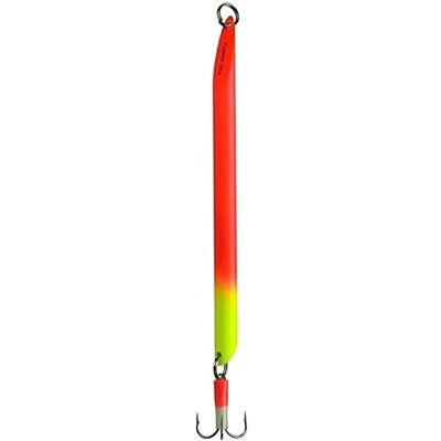 Fladen Pilk rond en deux couleurs, 600 g à 1000 g, coupe à onglet à 12 degrés sans plomb (rouge/jaune, 700 g) - Publicité Fladen Pilk rond en deux couleurs, 600 g à 1000 g, coupe à onglet à 12 degrés sans plomb (rouge/jaune, 700 g) - Publicité