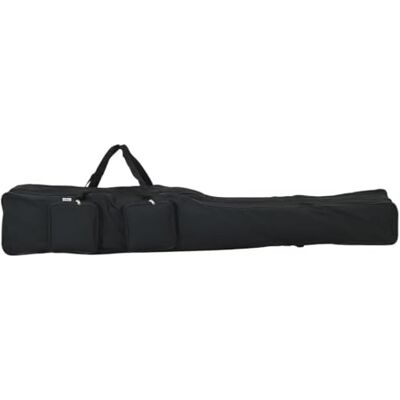 vidaXL Sac de Canne à pêche Noir 160 cm Tissu Oxford, Sac de pêche, Coffre de Voyage de Canne à pêche, Coffre de Transport de Canne à pêche - Publicité vidaXL Sac de Canne à pêche Noir 160 cm Tissu Oxford, Sac de pêche, Coffre de Voyage de Canne à pêche, Coffre de Transport de Canne à pêche - Publicité