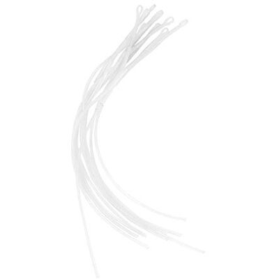 Alomejor 10 Pièces Connecteurs de Ligne Mouche à Enfiler – Boucles de Leader en Acier Inoxydable 30 LB et 50 LB – Accessoires de Pêche à la Mouche Robustes, Rapides à Installer et - Publicité Alomejor 10 Pièces Connecteurs de Ligne Mouche à Enfiler – Boucles de Leader en Acier Inoxydable 30 LB et 50 LB – Accessoires de Pêche à la Mouche Robustes, Rapides à Installer et - Publicité