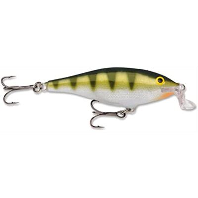 Rapala Shallow Shad Rap 07 Leurres de pêche, Yellow Perch - Publicité Rapala Shallow Shad Rap 07 Leurres de pêche, Yellow Perch - Publicité