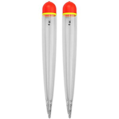 More Flotteurs transparents pour poissons prédateurs Pour la pêche au brochet, poids : 35 g - Publicité More Flotteurs transparents pour poissons prédateurs Pour la pêche au brochet, poids : 35 g - Publicité