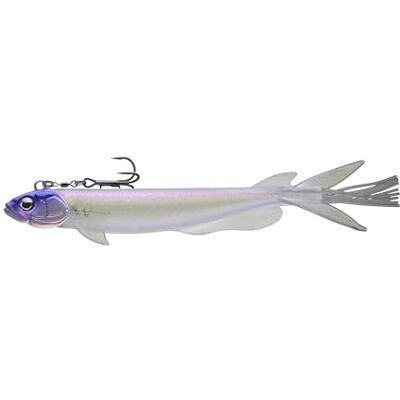 Daiwa Prorex V-Marley Pelagic Shad, 21,0cm, 80g, Taille Hameçon 1/0, Leurre Souple pour la Pêche, White Ghost, - Publicité Daiwa Prorex V-Marley Pelagic Shad, 21,0cm, 80g, Taille Hameçon 1/0, Leurre Souple pour la Pêche, White Ghost, - Publicité