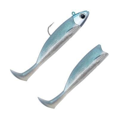 Fiiish Combo Medium Master Shad No.5-12.5cm 25g Pearl Blue MS4535 - Publicité Fiiish Combo Medium Master Shad No.5-12.5cm 25g Pearl Blue MS4535 - Publicité