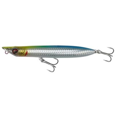 Savage Gear Slap Walker Topwater Lure pour Les pêcheurs Dimpled Surface, Ultra-Long Cast Design, Barracuda et Autres Poissons prédateurs, idéal pour l'eau salée Yellow Green Blue 12.5 cm - Publicité Savage Gear Slap Walker Topwater Lure pour Les pêcheurs Dimpled Surface, Ultra-Long Cast Design, Barracuda et Autres Poissons prédateurs, idéal pour l'eau salée Yellow Green Blue 12.5 cm - Publicité