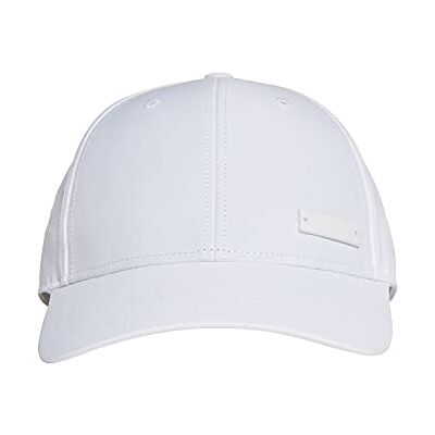 Adidas Mixte Lightweight Metal Badge Baseball Cap, White/White/White, M - Publicité Adidas Mixte Lightweight Metal Badge Baseball Cap, White/White/White, M - Publicité