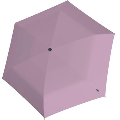 Knirps U.200 Ultra Light Duomatic Rose With Black Coating - Publicité Knirps U.200 Ultra Light Duomatic Rose With Black Coating - Publicité