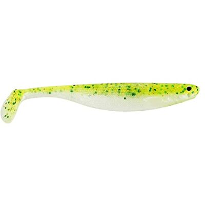 Westin ShadTeez Slim 12 cm 10 g – poisson en caoutchouc, couleur : Sparkling Chartreuse. Publicité Westin ShadTeez Slim 12 cm 10 g – poisson en caoutchouc, couleur : Sparkling Chartreuse. Publicité