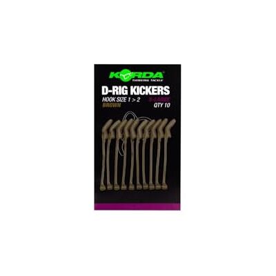 Korda Kickers D Rig Brown Adaptateurs de crochet faciles à utiliser Taille XL Matériau Parfait pour les spinners D-Rig Design coulissant Disponible en vert et marron Assure une - Publicité Korda Kickers D Rig Brown Adaptateurs de crochet faciles à utiliser Taille XL Matériau Parfait pour les spinners D-Rig Design coulissant Disponible en vert et marron Assure une - Publicité