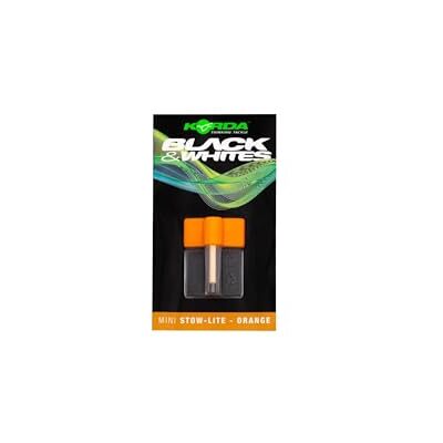Korda Mini Isotopes pour Petits Noir et Blanc Bobines Orange - Publicité Korda Mini Isotopes pour Petits Noir et Blanc Bobines Orange - Publicité