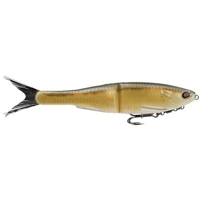 Berkley PowerBait Nessie Glide Appât Golden Shiner, 17,8 cm, Parfum et saveur irrésistibles, idéal pour la pêche au Bar, équipé d'un Crochet Fusion19 - Publicité Berkley PowerBait Nessie Glide Appât Golden Shiner, 17,8 cm, Parfum et saveur irrésistibles, idéal pour la pêche au Bar, équipé d'un Crochet Fusion19 - Publicité