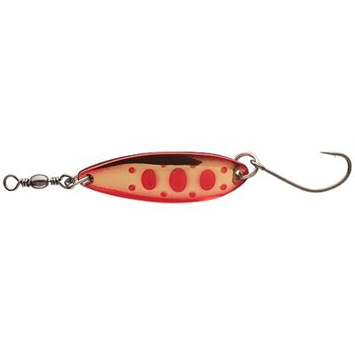 Daiwa Presso CNK, Cuiller Ondulante, Leurre de Pêche, 3,2cm, 4,0g, Akakin Yamame, - Publicité Daiwa Presso CNK, Cuiller Ondulante, Leurre de Pêche, 3,2cm, 4,0g, Akakin Yamame, - Publicité