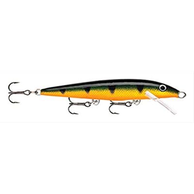 Rapala Leurre de Pêche Original Floater Matériel de Pêche avec Construction Balsa Leurre Pêche d'Eau Douce Prof de Nage 1.2-1.8m Taille 11cm / 6g Fabriqué en Estonie Legendary Perch - Publicité Rapala Leurre de Pêche Original Floater Matériel de Pêche avec Construction Balsa Leurre Pêche d'Eau Douce Prof de Nage 1.2-1.8m Taille 11cm / 6g Fabriqué en Estonie Legendary Perch - Publicité