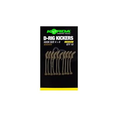 Korda Kickers D Rig, taille moyenne, marron, parfait D-rigs à chaque fois, glissière à crochet facile, idéal pour les spinners D-Rig, quatre options de taille, disponible en vert et marron - Publicité Korda Kickers D Rig, taille moyenne, marron, parfait D-rigs à chaque fois, glissière à crochet facile, idéal pour les spinners D-Rig, quatre options de taille, disponible en vert et marron - Publicité