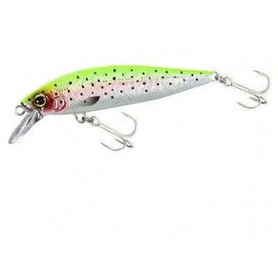 SHIMANO Lure Cardiff Stream Flat 65ES-65mm 9.2g 015 Rainbow - Publicité SHIMANO Lure Cardiff Stream Flat 65ES-65mm 9.2g 015 Rainbow - Publicité