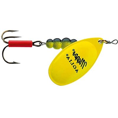 Mepps Agila Chartreuse Fluo Taille 2 4,5 g Pour Truite Perche - Publicité Mepps Agila Chartreuse Fluo Taille 2 4,5 g Pour Truite Perche - Publicité