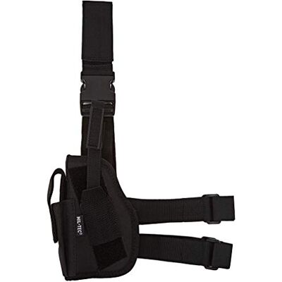 Mil-Tec Miltec DMoniac Holster de Cuisse Universel Gaucher Noir Adulte Unisexe, Taille unique - Publicité Mil-Tec Miltec DMoniac Holster de Cuisse Universel Gaucher Noir Adulte Unisexe, Taille unique - Publicité