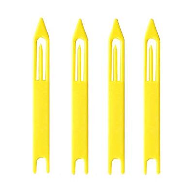 Ogquaton Navette en Bambou pour Filet de pêche Aiguille navettes de réparation Aiguille à friser Filets de pêche en Plastique Filet de Navette Blanc 5 Pcs - Publicité Ogquaton Navette en Bambou pour Filet de pêche Aiguille navettes de réparation Aiguille à friser Filets de pêche en Plastique Filet de Navette Blanc 5 Pcs - Publicité