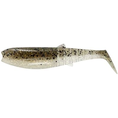 Savage Gear Cannibal Shad Lot de 2 patins en caoutchouc 15 cm 33 g Couleur : Holo Baitfish - Publicité Savage Gear Cannibal Shad Lot de 2 patins en caoutchouc 15 cm 33 g Couleur : Holo Baitfish - Publicité