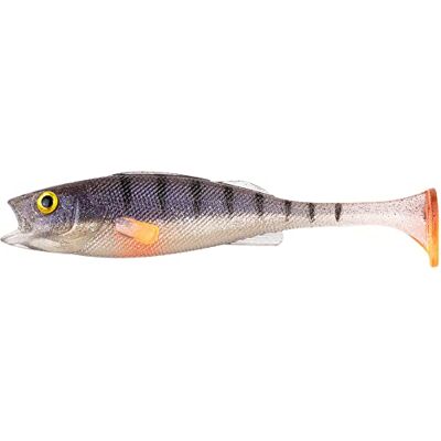 LMAB KØFI Perch Shad Tout Tailles et Couleurs leurre Souple 7, 11, 14, 18 & 23 cm, leurre Peche, shad leurre Souple, leurre carnassier (11 cm, Ghost Perch) - Publicité LMAB KØFI Perch Shad Tout Tailles et Couleurs leurre Souple 7, 11, 14, 18 & 23 cm, leurre Peche, shad leurre Souple, leurre carnassier (11 cm, Ghost Perch) - Publicité