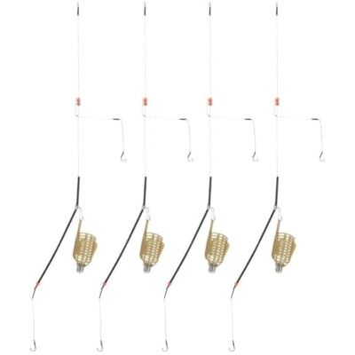 VBESTLIFE Cage à appâts de pêche Portable, 4 PCS Léger Portable Leurre de pêche Appât Piège Panier Feeder Fish Tackle Accessoires - Publicité VBESTLIFE Cage à appâts de pêche Portable, 4 PCS Léger Portable Leurre de pêche Appât Piège Panier Feeder Fish Tackle Accessoires - Publicité