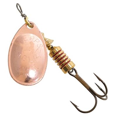 Mepps spinner aglia cuillère cuillère, leurres pour pêche à la truite de mer, poisson Persique, Brochet Saumon Bass Fishing Tackle, Homme bébé femme, Rame, Copper Size 00 - Publicité Mepps spinner aglia cuillère cuillère, leurres pour pêche à la truite de mer, poisson Persique, Brochet Saumon Bass Fishing Tackle, Homme bébé femme, Rame, Copper Size 00 - Publicité