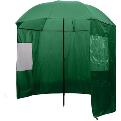 vidaXL Parapluie de pêche vert 240x210 cm - Publicité vidaXL Parapluie de pêche vert 240x210 cm - Publicité