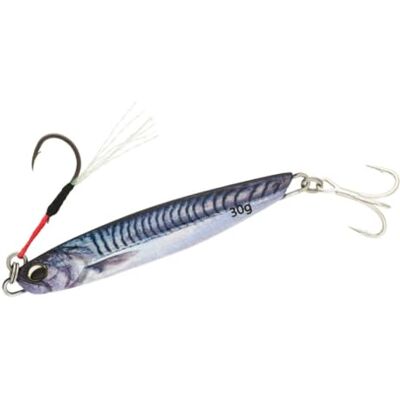 Daiwa Samurai Jig R 9.20cm 40g H.No.2 Real Mackerel J07433150 - Publicité Daiwa Samurai Jig R 9.20cm 40g H.No.2 Real Mackerel J07433150 - Publicité