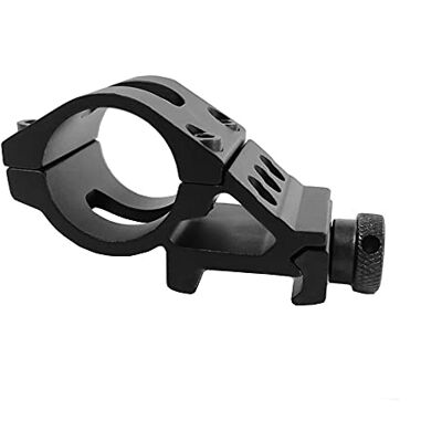 FIRECLUB Anneau offset de 25 mm de diamètre Rail de 20 mm Rail à 45 degrés Support Picatinny pour lampe de poche / lumière Surefire - Publicité FIRECLUB Anneau offset de 25 mm de diamètre Rail de 20 mm Rail à 45 degrés Support Picatinny pour lampe de poche / lumière Surefire - Publicité