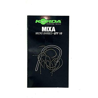 Korda Mixa Surface Hameçon en Acier au Carbone sans ardillon Tige Courte Écart très Large Bec Pointe décalée Tailles 34 à 46 Noir 1 pièce - Publicité Korda Mixa Surface Hameçon en Acier au Carbone sans ardillon Tige Courte Écart très Large Bec Pointe décalée Tailles 34 à 46 Noir 1 pièce - Publicité