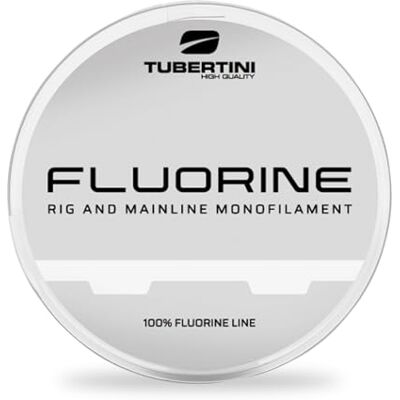 Tubertini 2xx Fluorine Monofil en nylon enduit de fluorocarbone pour la pêche, haute résistance, souple et protégé contre les UV - Publicité Tubertini 2xx Fluorine Monofil en nylon enduit de fluorocarbone pour la pêche, haute résistance, souple et protégé contre les UV - Publicité