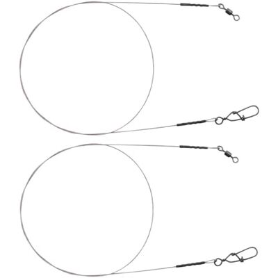 Spro Fil Noir Mat 7 x 7-2 przypony stal do spinningu, przypon NA szczupaki do spinningu, przypon spinningowy do RYB drapieżne, długość/średnica/nośność : 25 cm/,45 mm/15 kg 33 LB - Publicité Spro Fil Noir Mat 7 x 7-2 przypony stal do spinningu, przypon NA szczupaki do spinningu, przypon spinningowy do RYB drapieżne, długość/średnica/nośność : 25 cm/,45 mm/15 kg 33 LB - Publicité