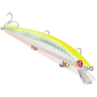 Seaspin Mommotti 140 SK – Leurre Artificiel pour la Pêche au Spinning, Long Jerk Minnow Sinking 140 mm 17 g – BKK 3X, Lancer Long – pour Bars - Publicité Seaspin Mommotti 140 SK – Leurre Artificiel pour la Pêche au Spinning, Long Jerk Minnow Sinking 140 mm 17 g – BKK 3X, Lancer Long – pour Bars - Publicité