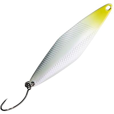 Illex Cuiller Ondulante Tricoroll Spoon 6.8cm 14g Bone Sinking 71099 - Publicité Illex Cuiller Ondulante Tricoroll Spoon 6.8cm 14g Bone Sinking 71099 - Publicité