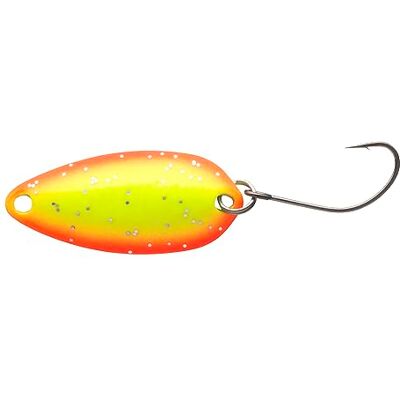 Daiwa Presso MVR, Cuiller Ondulante, Leurre de Pêche, 2,8cm, 2,4g, Orange Mango, - Publicité Daiwa Presso MVR, Cuiller Ondulante, Leurre de Pêche, 2,8cm, 2,4g, Orange Mango, - Publicité