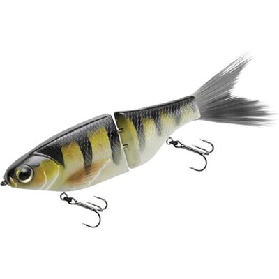 Spro KGB Series Chad Shad 18 18 cm 68 g – Swimbait Leurre pour la pêche au brochet, Hardbait, Wobbler – Couleur : Ghost Perch - Publicité Spro KGB Series Chad Shad 18 18 cm 68 g – Swimbait Leurre pour la pêche au brochet, Hardbait, Wobbler – Couleur : Ghost Perch - Publicité