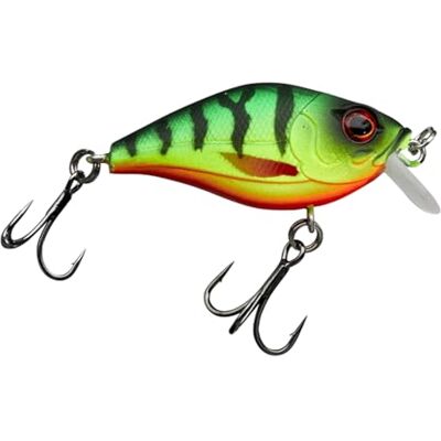 Illex Poisson Nageur Magic Crank 40 SR 4cm 3.8g Mat Tiger Floating 72149 - Publicité Illex Poisson Nageur Magic Crank 40 SR 4cm 3.8g Mat Tiger Floating 72149 - Publicité