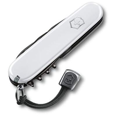 Victorinox Spartan Ps Couteau de Poche Suisse, Léger, Multitool, 12 Fonctions, Lame, Ouvre Boite, Tire Bouchon, Blanc - Publicité Victorinox Spartan Ps Couteau de Poche Suisse, Léger, Multitool, 12 Fonctions, Lame, Ouvre Boite, Tire Bouchon, Blanc - Publicité