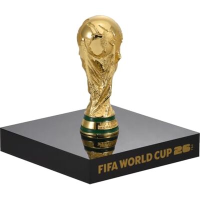 Wagon International Réplique du trophée Cube 3D sous Licence Officielle de la Coupe du Monde de la FIFA 2026 - Publicité Wagon International Réplique du trophée Cube 3D sous Licence Officielle de la Coupe du Monde de la FIFA 2026 - Publicité