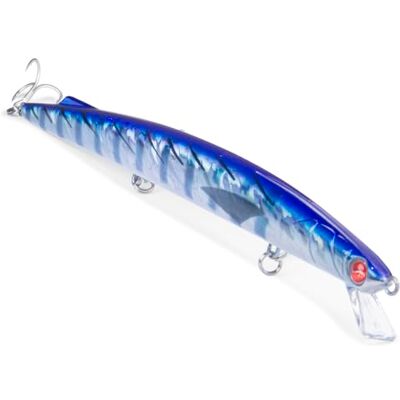 Seaspin Mommotti 220 – Leurre Artificiel pour la Pêche au Spinning, Long Jerk Minnow Sinking 220 mm 56 g – Armature Traversante, BKK 4X – pour Prédateurs Marins Bonito - Publicité Seaspin Mommotti 220 – Leurre Artificiel pour la Pêche au Spinning, Long Jerk Minnow Sinking 220 mm 56 g – Armature Traversante, BKK 4X – pour Prédateurs Marins Bonito - Publicité