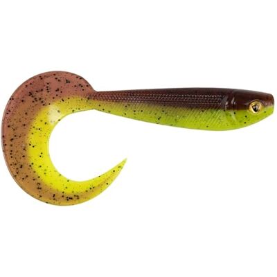 Fox Rage Pro Grub Twister Poisson en caoutchouc UV vert citrouille 8 cm - Publicité Fox Rage Pro Grub Twister Poisson en caoutchouc UV vert citrouille 8 cm - Publicité