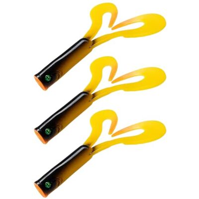 Generic Ensemble de 3 leurres Souples pour la pêche au brochet, leurre en PVC avec Sequins, leurre tournant Souple à Double Queue, Adaptable pour la pêche au Bar, à la Truite, au doré et Autres - Publicité Generic Ensemble de 3 leurres Souples pour la pêche au brochet, leurre en PVC avec Sequins, leurre tournant Souple à Double Queue, Adaptable pour la pêche au Bar, à la Truite, au doré et Autres - Publicité