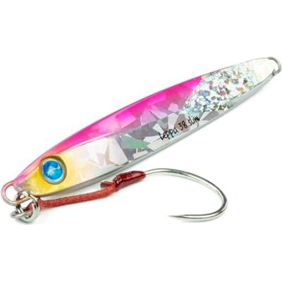 Seaspin Leppa 38 Slim – Leurre Artificiel pour la Pêche au Spinning, Casting Metal Jig 87 mm 38 g – Centre de Gravité Bas, Assist BKK #1/0 – pour Bars Barracudas Sérioles Coryphènes Thonidés PCR - Publicité Seaspin Leppa 38 Slim – Leurre Artificiel pour la Pêche au Spinning, Casting Metal Jig 87 mm 38 g – Centre de Gravité Bas, Assist BKK #1/0 – pour Bars Barracudas Sérioles Coryphènes Thonidés PCR - Publicité