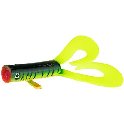 LMAB Drunk Dancer 23 cm Twister Double Tail Leurre Souple pour Le brochet Big Bait Couleur Tropicana Tina - Publicité LMAB Drunk Dancer 23 cm Twister Double Tail Leurre Souple pour Le brochet Big Bait Couleur Tropicana Tina - Publicité