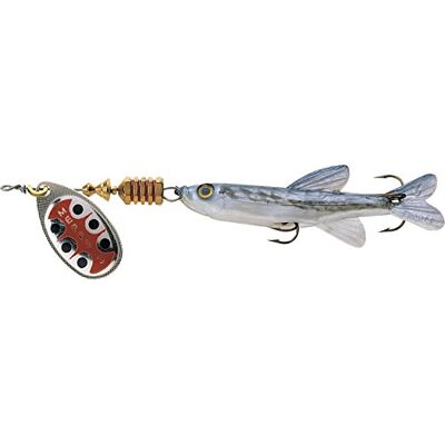 Mepps Spinner aglia cuillère de pêche tW 2 avec poisson silberGröße, poids : 6,5 g - Publicité Mepps Spinner aglia cuillère de pêche tW 2 avec poisson silberGröße, poids : 6,5 g - Publicité