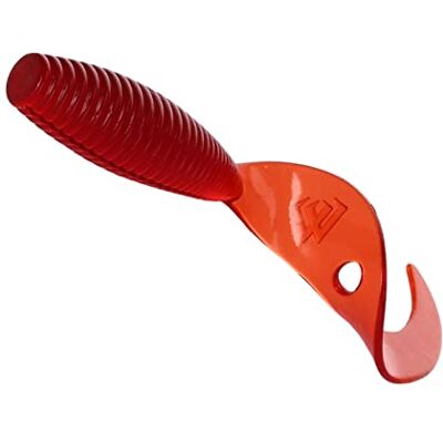 Generic Lot de 8 leurres souples Mikado Twister 51 mm Drop Shod Rouge - Publicité Generic Lot de 8 leurres souples Mikado Twister 51 mm Drop Shod Rouge - Publicité