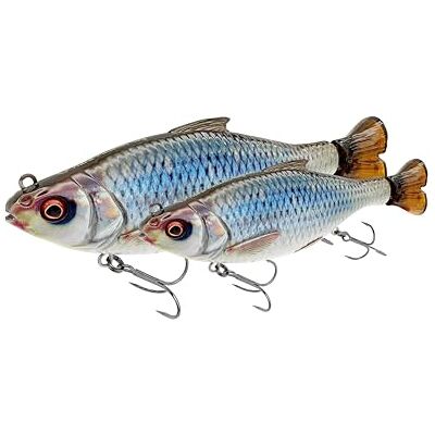 Savage Gear 3D Hard Pulsetail Roach Leurre de pêche réaliste pour la pêche en Eau Douce et la pêche aux prédateurs, leurre Dur à Longue durée de Vie, Action de la Queue en Pulsation, Rudd 13.5cm - Publicité Savage Gear 3D Hard Pulsetail Roach Leurre de pêche réaliste pour la pêche en Eau Douce et la pêche aux prédateurs, leurre Dur à Longue durée de Vie, Action de la Queue en Pulsation, Rudd 13.5cm - Publicité