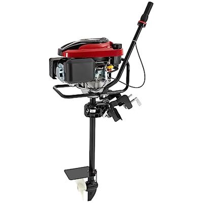 PINYELIN Moteur à essence pour bateau 4 temps 8 CV 196 CC Moteur hors-bord pour bateaux gonflables, canots et bateaux de pêche - Publicité PINYELIN Moteur à essence pour bateau 4 temps 8 CV 196 CC Moteur hors-bord pour bateaux gonflables, canots et bateaux de pêche - Publicité