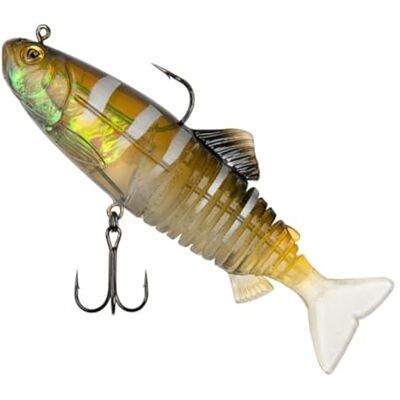 Fox Rage Jointed Replicant Poisson en caoutchouc 23 cm 15 g - Publicité Fox Rage Jointed Replicant Poisson en caoutchouc 23 cm 15 g - Publicité