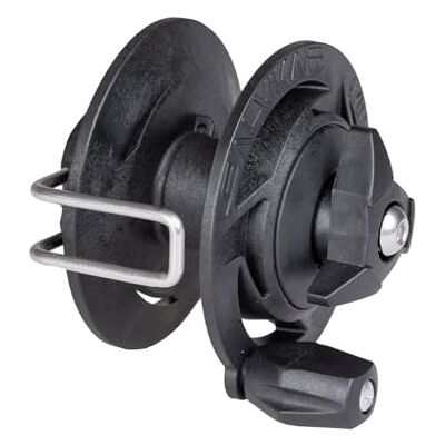 SALVIMAR Mini Reel 50, Moulinet pour arbalète Homme, Noir, capacité 50 m x 1,5 mm - Publicité SALVIMAR Mini Reel 50, Moulinet pour arbalète Homme, Noir, capacité 50 m x 1,5 mm - Publicité